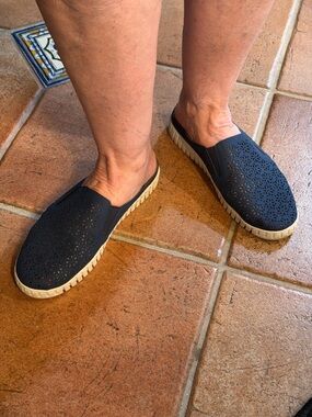 J Sport Navy Comfy Mules